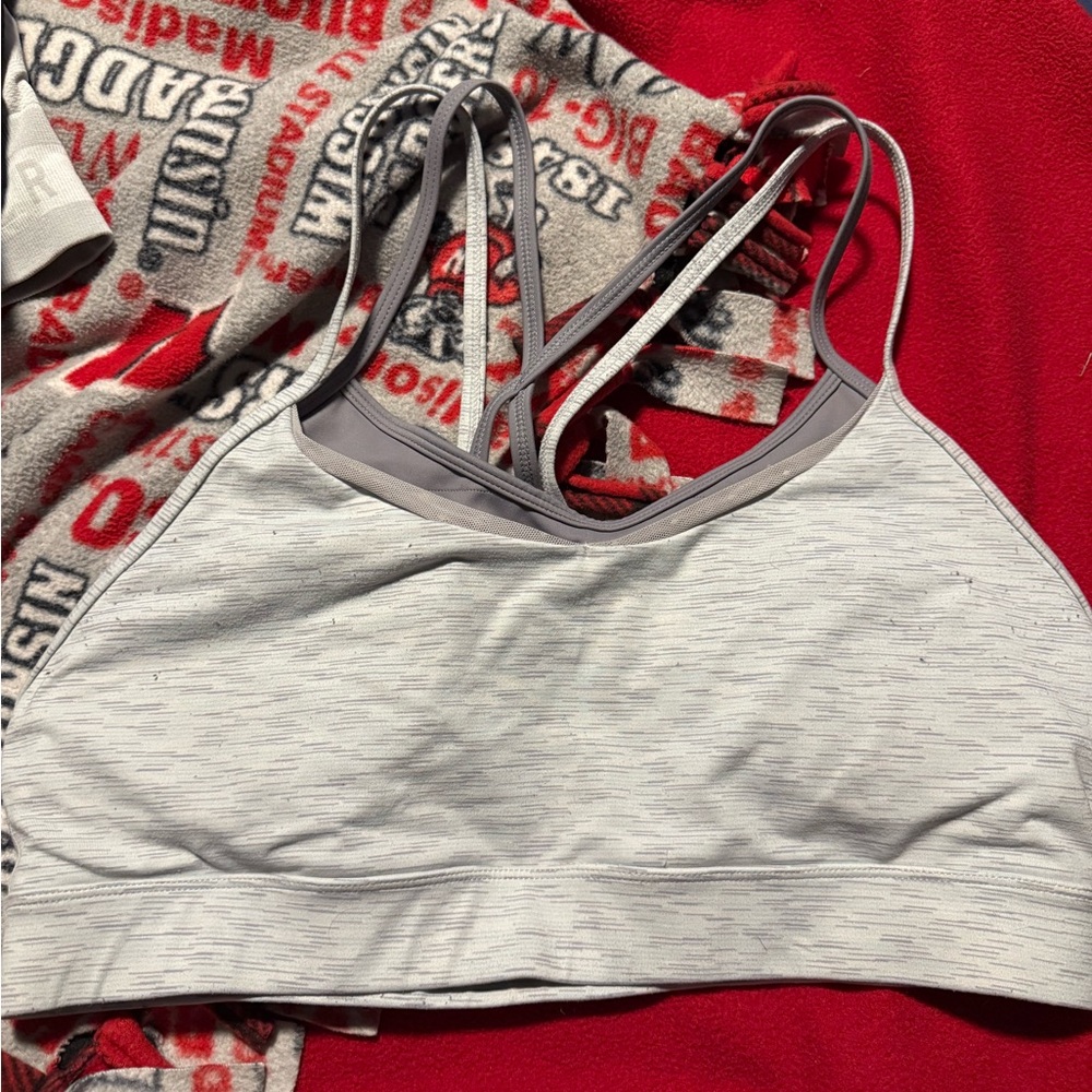 Women's Gray Sports Bra